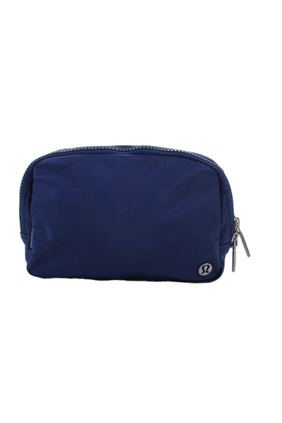 lululemon belt bag strap Lululemon Womens Adjustable Strap Zip Top Nylon Belt Bag Handbag Blue