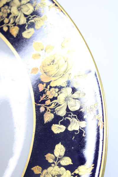 Bovaria Waldershof Unisex 22 Karat Gold Plates Blue Black Red