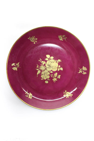 Bovaria Waldershof Unisex 22 Karat Gold Plates Blue Black Red