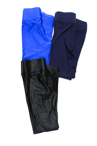 All Access Womens Mid Rise Leggings Black Blue Size Extra Small Lot 3