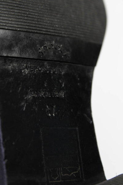 Helmut Lang Womens Ankle Zip Up Basic Boot Black Size 7