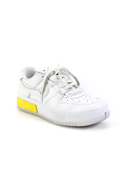 Nike React Womens Low Top Sneakers White Size 5.5