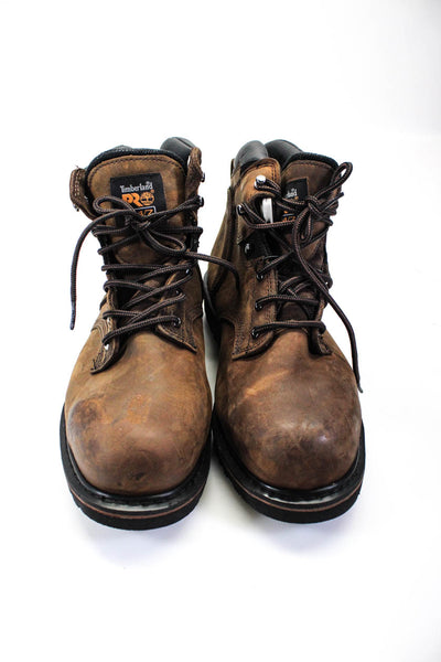 Coach Womens Black Suede Lace Up Platform Ankle Boots Shoes Size 8.5B