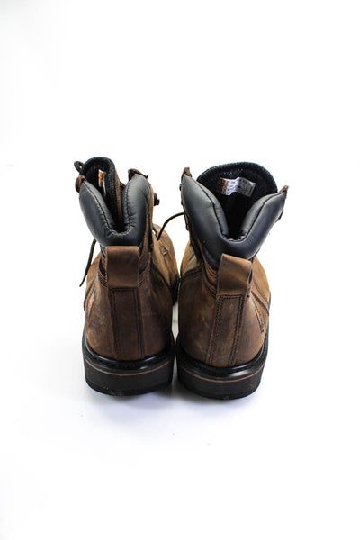 Coach Womens Black Suede Lace Up Platform Ankle Boots Shoes Size 8.5B