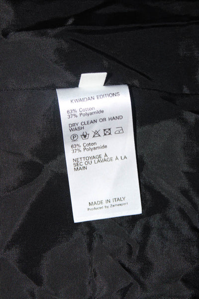 Kwaidan Editions Womens Spongey Jersey Jacket Black Size EUR 36