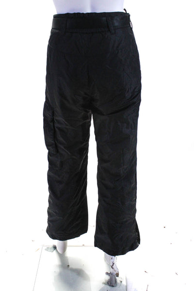 Prada Women's Belted Snow Pants Black Size 36