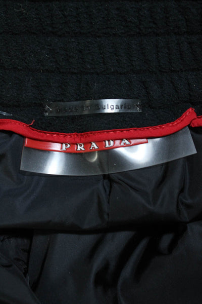 Prada Women's Belted Snow Pants Black Size 36