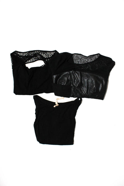 Bailey 44 Women's T-Shirts Long Sleeve Blouse Black Size S Lot 3