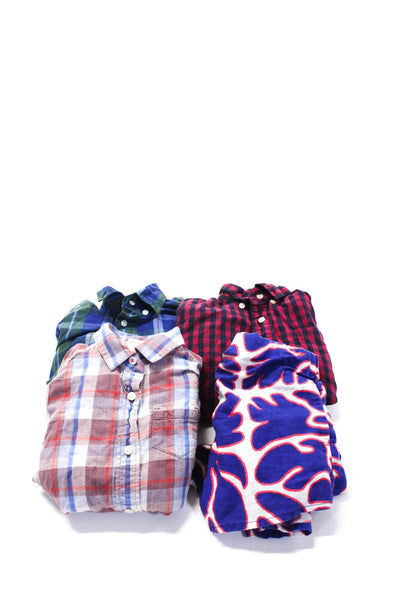 Crewcuts Unisex Kids Plaid Button Up Shirt Skort Multicolor Size 4-5 Lot 4