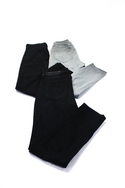 Bianco Rag & Bone Womens Solid Skinny Leg Pants Gray Black Size 27/28 Lot 3