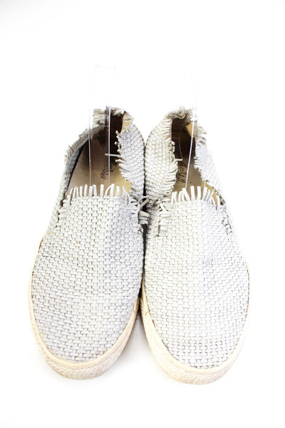 Loeffler Randall Women's Canvas Slip On Shoe Gray Size 9