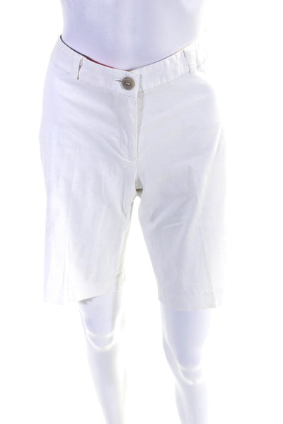 Lilly Women's Bermuda White Short Size 6