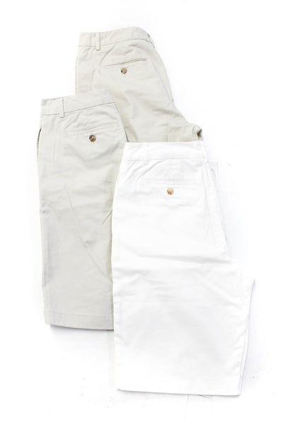Polo Ralph Lauren Women's Boy Shorts Beige White Size Xl Lot 3