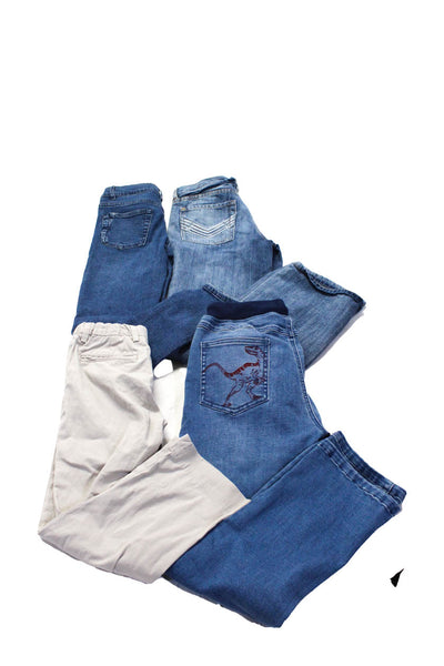 7 For All Mankind Zara Mini Boden Crewcuts Girls Blue Jeans Size 12 5 9 Lot 4