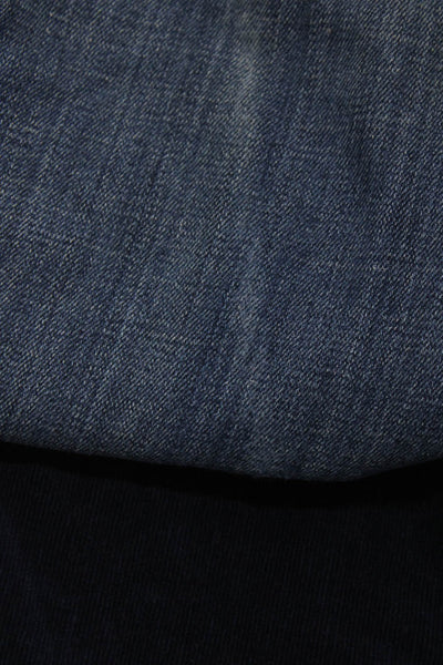 J Brand Womens Solid Medium Wash Corduroy Cotton Jeans Blue Size 28/29 Lot 2