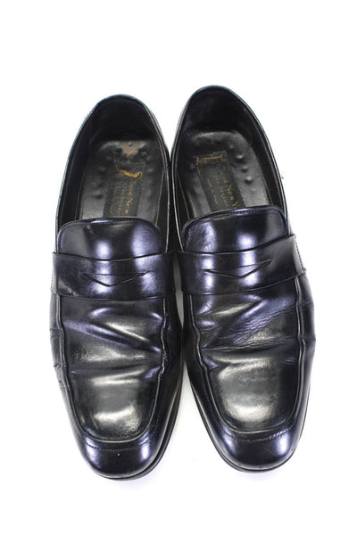 To Boot New York Mens Leather Loafers Black Size 8.5