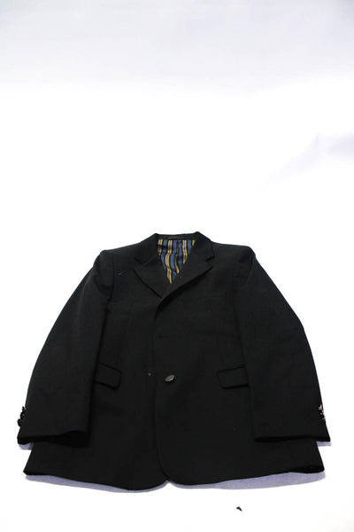 Hart Schaffner Marx Childrens Boys Blazer Jacket Black Wool Size 19