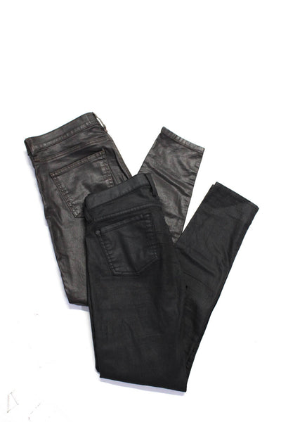 7 For All Mankind Current/Elliot Womens Jeans Black Size 26 29 Lot 2