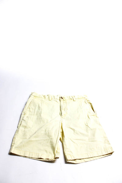 Vineyard Vines Men's 7 Inch Island Shorts Yellow Size 32 Lot 2