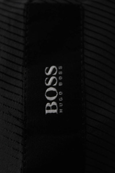 BOSS Men's Two Button Cotton Blazer Jacket Gray Size L