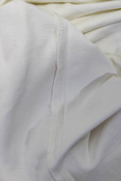 Kith Boys Cotton Graphic Print Long Sleeve Crew Neck T-Shirt Cream Size 12
