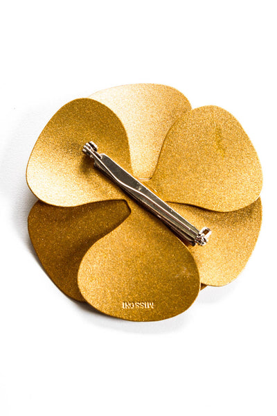 Coro Vintage Women's Gold Tone Flower Pin