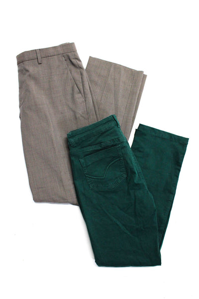 Gerard Darel Boss Hugo Boss Womens Pants Green Brown Size 31/36 Lot 2