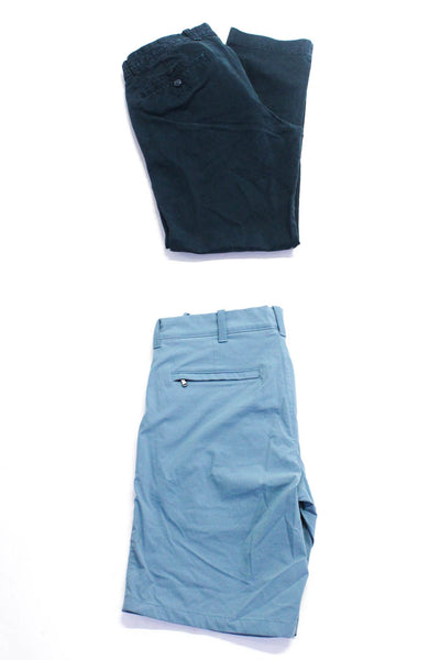 J Crew Mens Shorts Dark Teal Cotton Straight Leg Essential Pants Size -  Shop Linda's Stuff