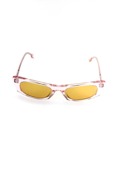 Le Specs Women's Plastic Cat Eye Sunglasses Pink