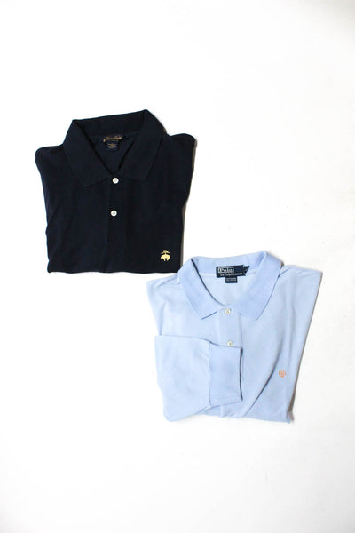 Polo Ralph Lauren Brooks Brothers Men's Collared Button Up Shirt Blue Size XL