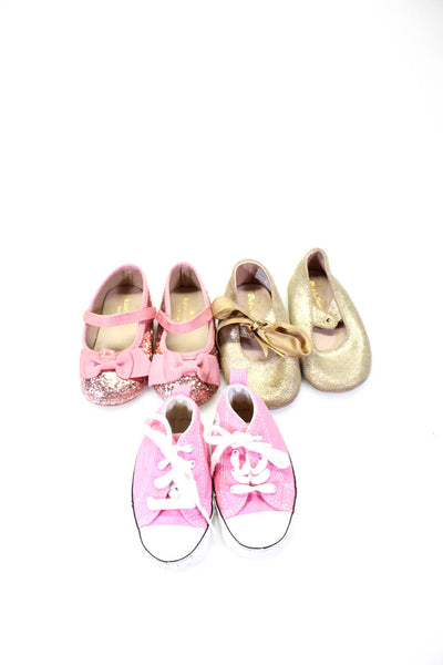 Kate Spade New York Converse Childrens Girls Shoes Sneakers Size 9.5 Mo 3 Lot 3