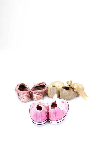 Kate Spade New York Converse Childrens Girls Shoes Sneakers Size 9.5 Mo 3 Lot 3