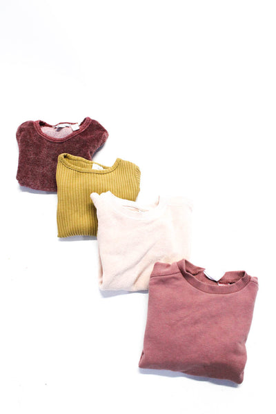Zara Coccoli Childrens Girls French Terry Velour Top Sweater 2-3Y 12-18M Lot 4