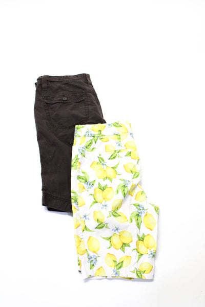 Talbots Calvin Klein Jeans Womens Cotton Graphic Shorts Yellow Size 6 -  Shop Linda's Stuff