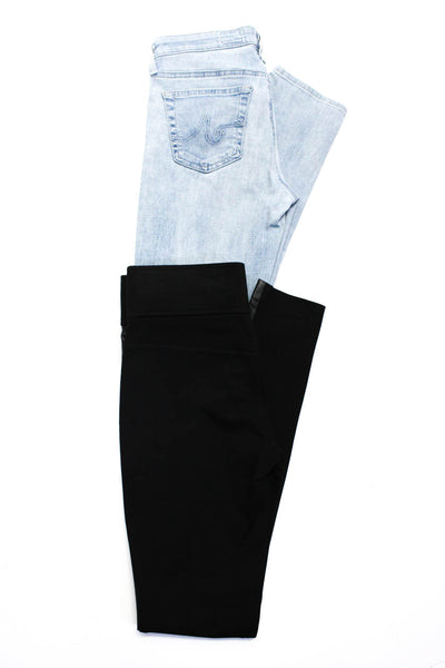 AG Adriano Goldschmied Club Monaco Womens Jeans Pants Blue Black Size 26 2 Lot 2