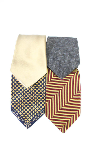 Gianfranco Ferre  Men's Star Print Tie Gold One Size Lot 4