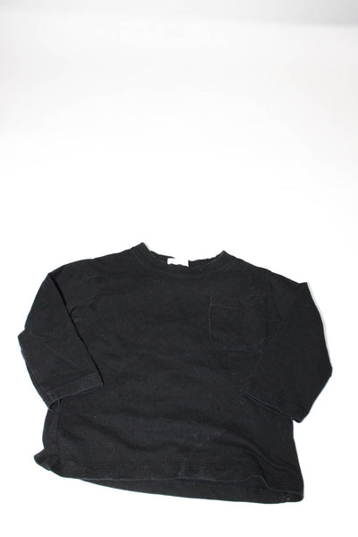 Zara Three & Out Childrens Place Boys T-Shirt Black Size 12-18m 18-24m 3T Lot 6