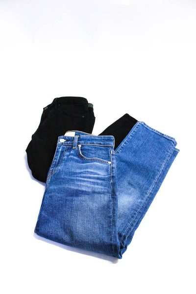AG Adriano Goldschmied CQY Womens Jeans Black Stilt Crop Pants Size 26 25 lot 2