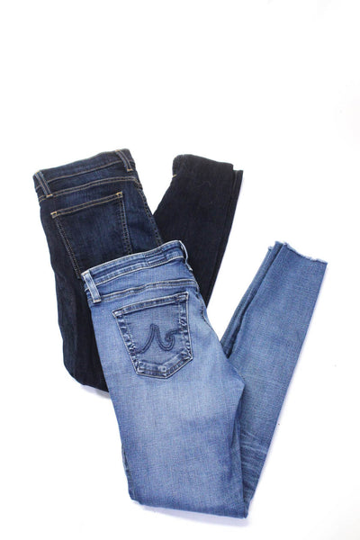 AG Adriano Goldschmied Current/Elliot Womens Skinny Jeans Blue Size 28 Lot 2