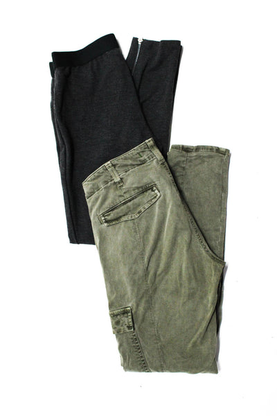 J Brand Bailey 44 Womens Skinny Cargo Pants Leggings Green Gray Size 27 S Lot 2