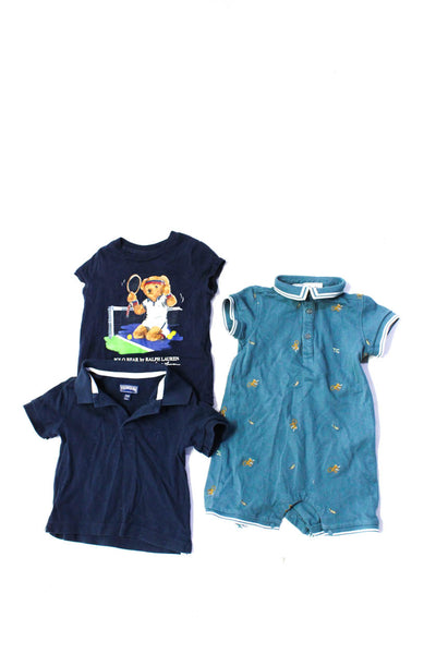 Polo Ralph Lauren Vilebrequin Baby T Shirt Polo  Blue Size 18M 2T Lot 3