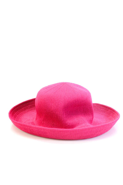 Toucan Collection Women's Panama Hat Pink One Size