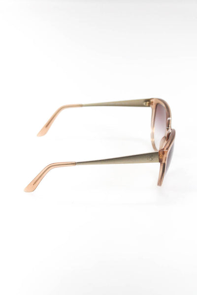 Ralph Lauren Womens Round Cateye Framed 58 16 135 Sunglasses Beige