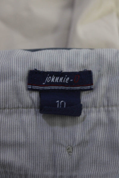 Crewcuts Johnnie -O Childrens Boys Khaki Pants Beige Size 12 10 Lot 2