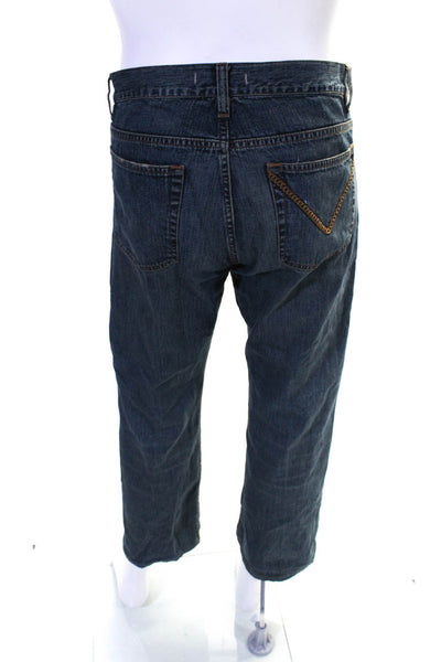 John Varvatos Men's Five Pockets Dark Wash Straight Leg Denim Pant Size 3L