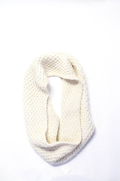 Christopher Fischer Women's Knit Scarf Ivory