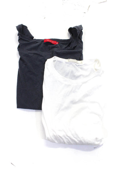 Philanthropy Suco Women's Short Sleeve One Shoulder T-shirt Gray M, Lot 2