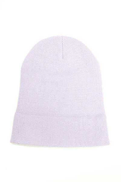 Madhappy Womens Lilar Ribbed Knit Beanie Hat