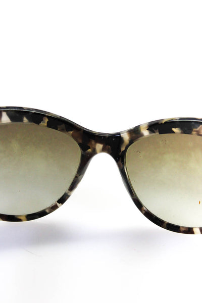 Miu Miu Women's Cateye Rhinestone Trim Tinted Lens Sunglasses Brown 19 54 145