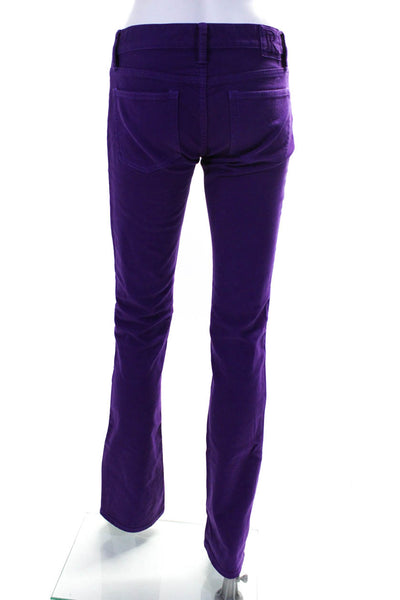 Ralph Lauren Purple Label Womens Buttoned Straight Leg Pants White Siz -  Shop Linda's Stuff